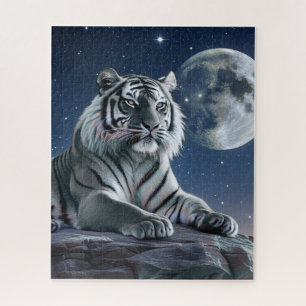 White tiger  jigsaw puzzle