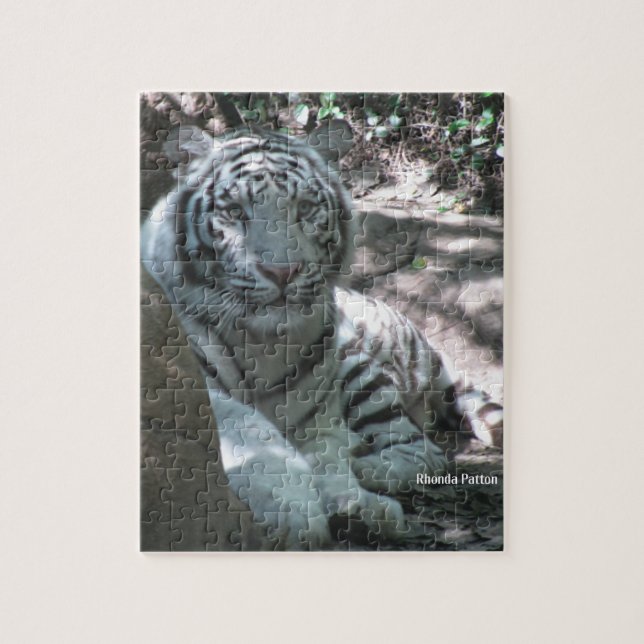 white tiger jigsaw puzzle (Vertical)