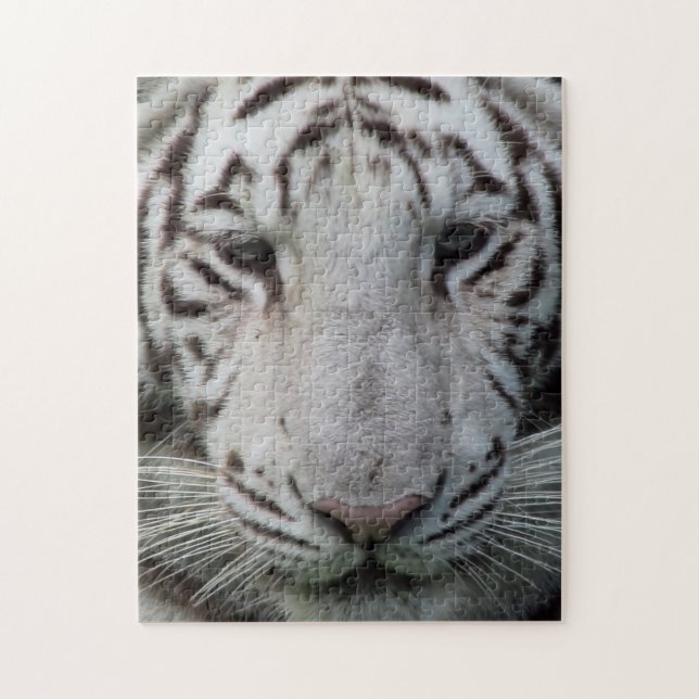 White Tiger Jigsaw Puzzle (Vertical)