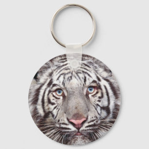 White Tiger Key Ring