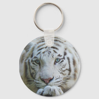 White Tiger Key Ring