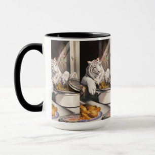 White Tiger Kitchen Moment Mug