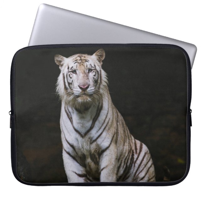 WHITE TIGER LAPTOP SLEEVE (Front)
