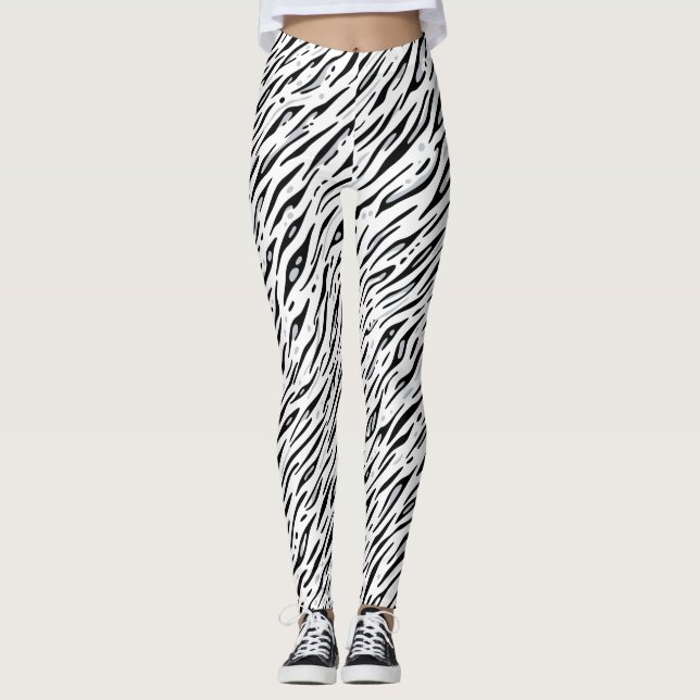 White tiger leggings (Front)