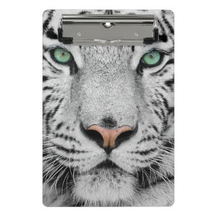 White Tiger Mini Clipboard