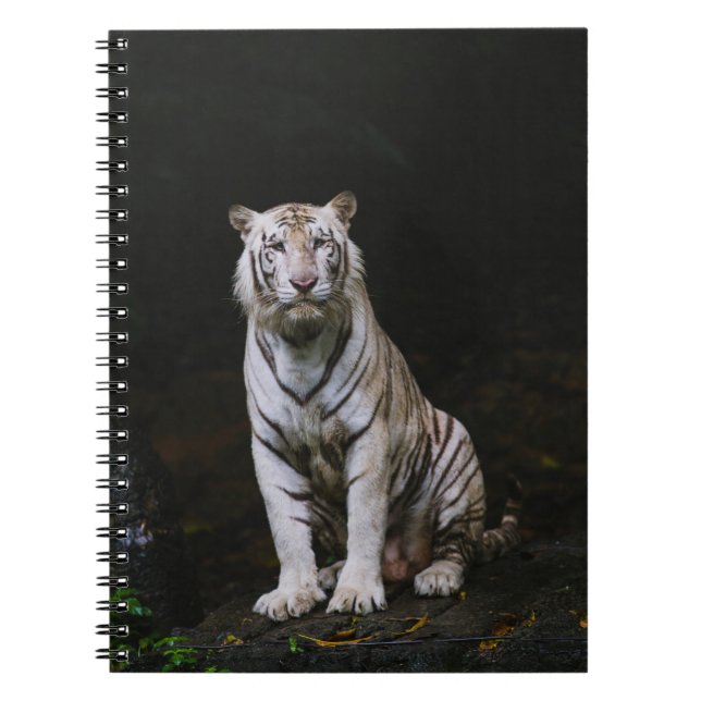 WHITE TIGER NOTEBOOK (Front)