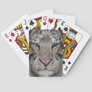 White Tiger Playing Cards