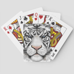 White Tiger Playing Cards