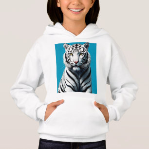 White Tiger Pop Art – Fierce & Colorful Wild Cat