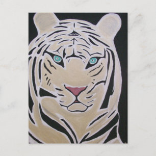 WHITE TIGER POSTCARD 2