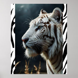 White tiger poster