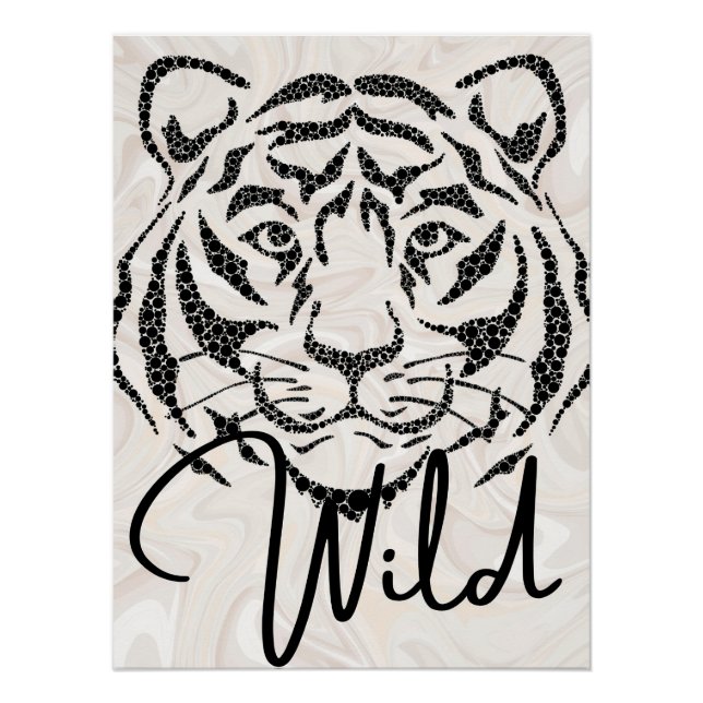 White tiger poster (Front)