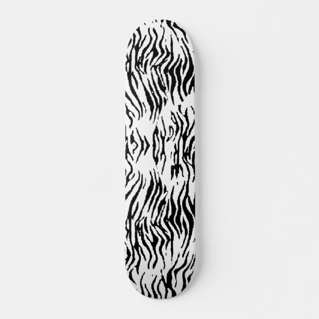 White Tiger Skateboard (Front)