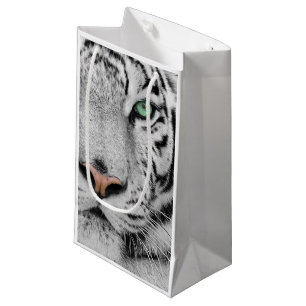 White Tiger Small Gift Bag