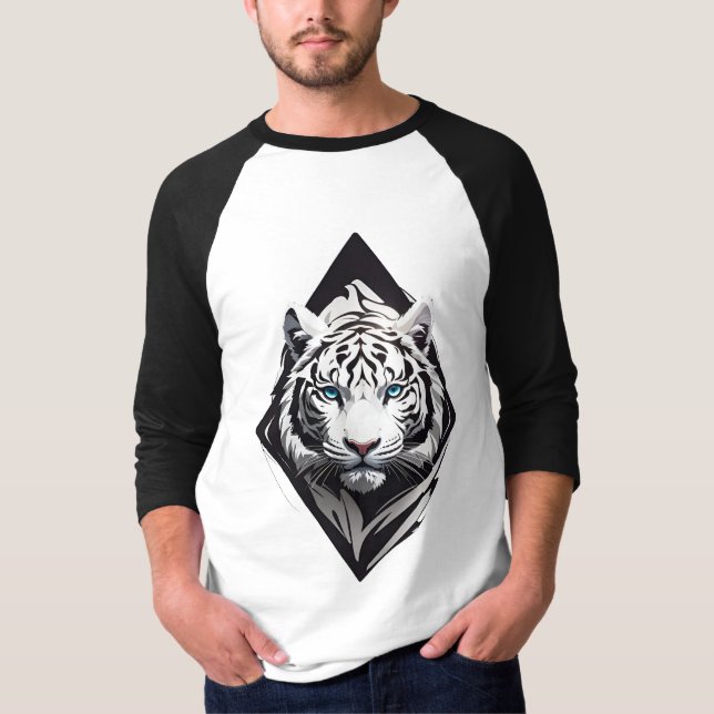 White Tiger T-Shirt (Front)