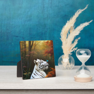 White Tiger Those Loving Moments, Photo Plaque