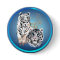 White Tigers -Buttons