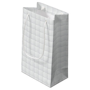 White tile small gift bag