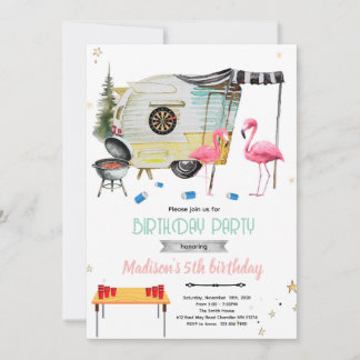 White Trash Bash party Invitation