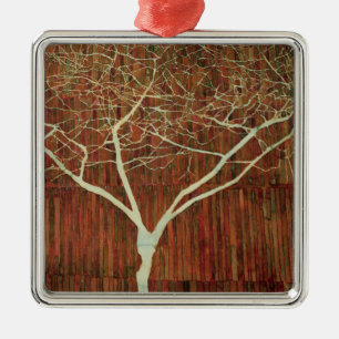 White Tree 2006 Metal Tree Decoration