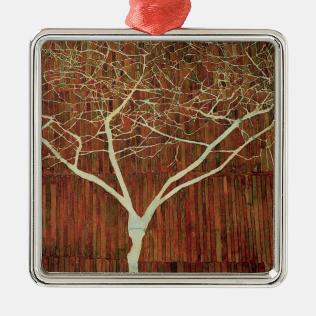 White Tree 2006 Metal Tree Decoration (Front)