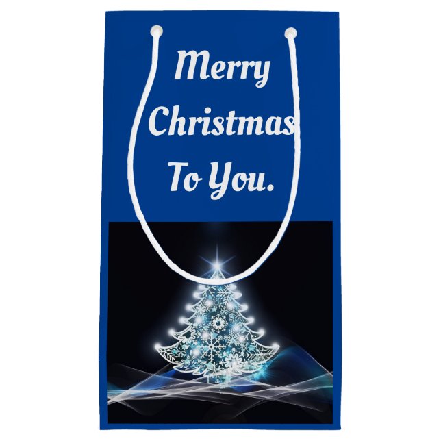 White Tree Gift Bag (Front)