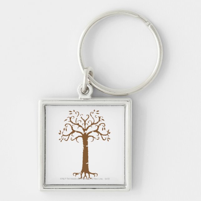 White Tree of Gondor Key Ring (Front)