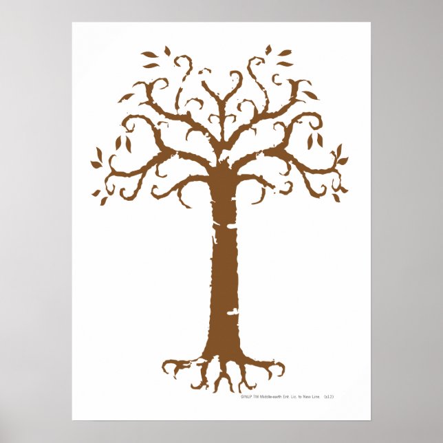 White Tree of Gondor Poster (Front)