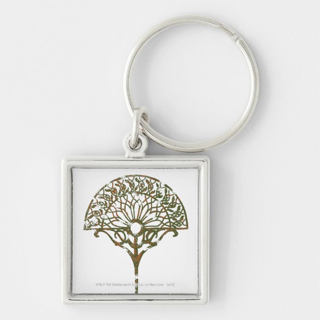 White Tree of Númenor Key Ring (Front)