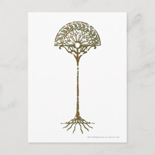 White Tree of Númenor Postcard