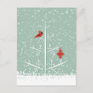 White Tree Postcard