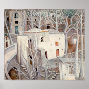 White Trees Positano   Anita Rée   Poster