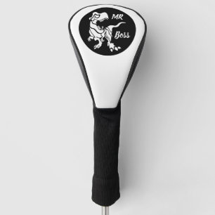 White Trex the Boss Dino Golf Head Cover