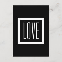 White Trim Love RSVP Wedding V77A