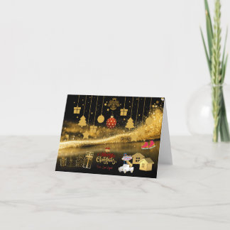 White Truck with Angel Las Vegas Christmas Cards