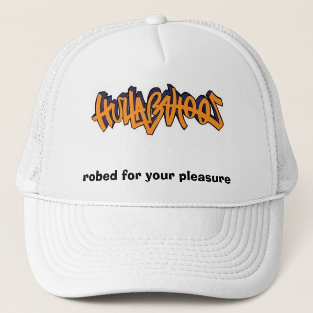 White Trucker Hat (Front)