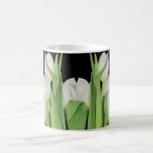 White Tulips Coffee Mug