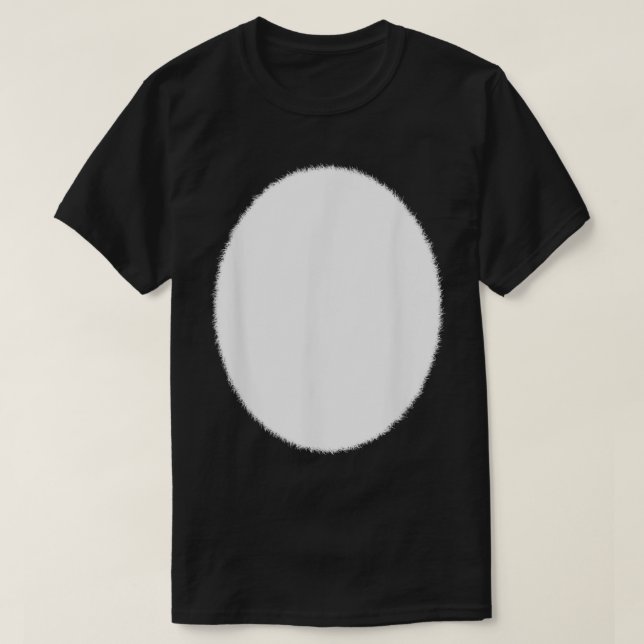 White Tummy Belly Cat Bunny Rabbit Deer Cosplay Co T-Shirt (Design Front)