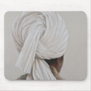 White Turban 2014 Mouse Pad