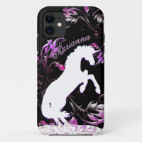 White Unicorn V (Colourful Splash/personalise)