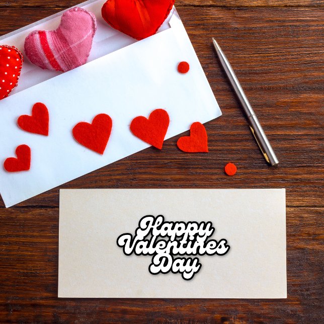 White Valentine's Day Font LARGE Sticker Sheet (Creator Uploaded)