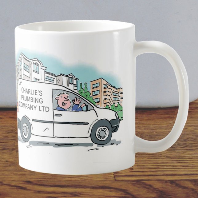 White Van Man Business Promotional Coffee Mug (Creator Uploaded)