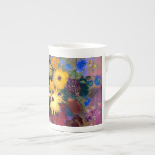 White Vase with Flowers Odilon Redon Bone China Mug