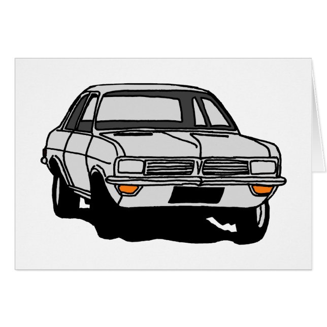 White Vauxhall Viva HC (Front Horizontal)