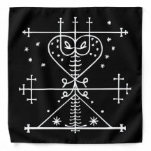 White Veve of Maman Brigitte on Black