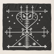 White Veve of Maman Brigitte on Black