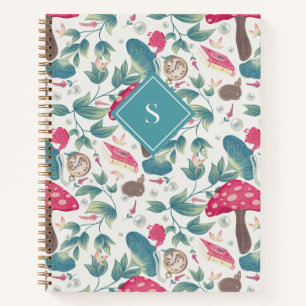 White Vintage Cottagecore Notebook