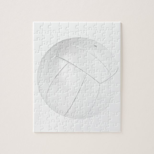 White volleyball ball jigsaw puzzle (Vertical)