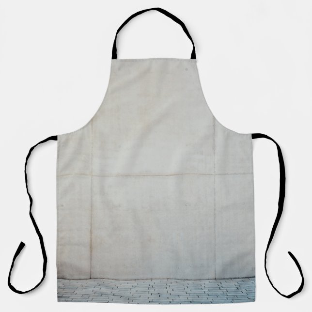 White wall tiles apron (Front)