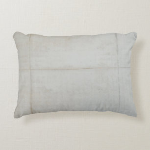White wall tiles decorative cushion